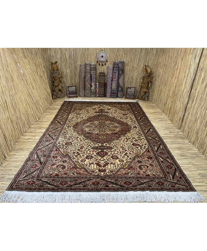 Turkish Kayseri Handmade Wool on Cotton Carpet – FREE SHIPPING..!